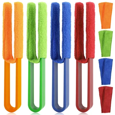 Image de Nettoyeur de stores avec des brosses de nettoyage disponibles en 4 couleurs