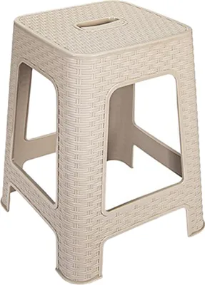 Produktbild von Hega Hogar Sitz-/Stufenhocker - beige - Kunststoff - 37x45cm