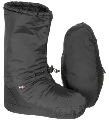 Produktbild von Biwakschuhe, "Polar", winddicht, schwarz