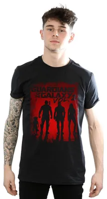 Image de Marvel - T-shirt « Guardians Of The Galaxy » pour homme BI28417 (M) (noir)