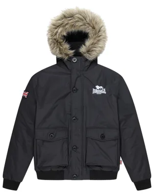 Produktbild von Lonsdale Farringdon Jacke Schwarz S Mann Schwarz S