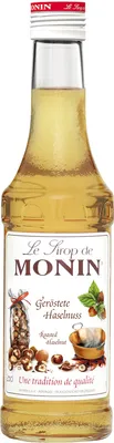 Produktbild von Monin Profi Sirup in der Geschmacksrichtung geröstete Haselnuss 250ml