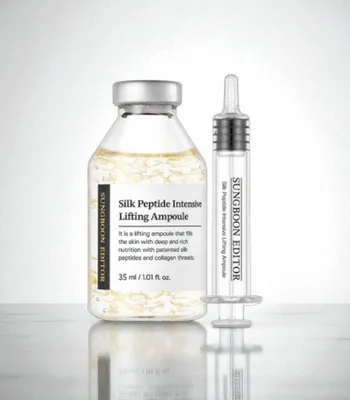 Zdjęcie produktu dla Sungboon Editor - Silk Peptide Intensive Lifting Ampoule - Intensywna ampułka liftingująca z peptydami jedwabnymi 35 ml