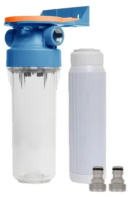 Produktbild von 10-Zoll-Filtergehäuse-Set mit Eisenfilter