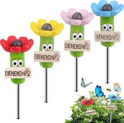 Produktbild von Bienen Tränke 4er Set für Garten, Balkon, Bienen & Schmetterlinge