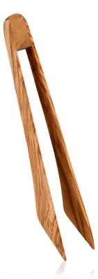 Serviertang Olivenholz 30 cm braun poliert