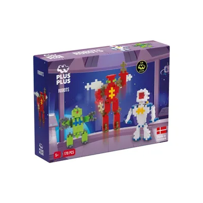 Zdjęcie produktu dla Plus Plus konstruktorius Robotai, 170 detalių 9603828