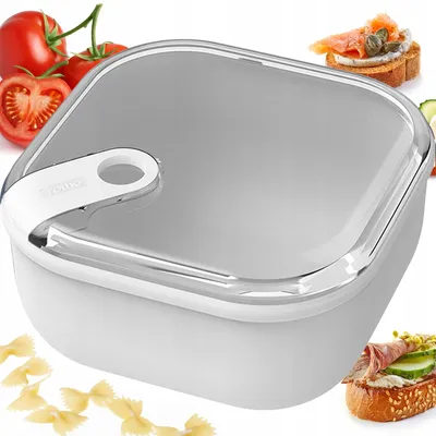 Produktbild von Rotho Ela Frischhaltedose 2L transparent weiß