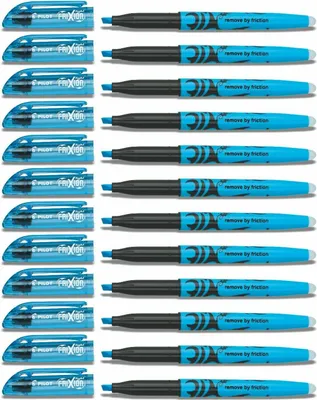 Produktbild von Pilot Frixion Light Textmarker blau - 12er-Set