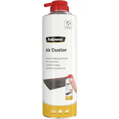 Produktbild von Fellowes 9977804, Luftdruckreiniger für Gerätereinigung, Tastatur, Drucker, Universal, 400 ml, Weiß, Universal, 65 mm