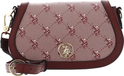 Image de U.S. POLO ASSN. sac à épaule bandoulière Hampton Flap Crossbody Brick terracotta