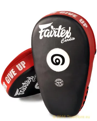 Image de Tapis Fairtex Cardio Focus Mitts FMV12, rouge/noir