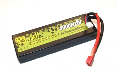 Produktbild von Akku 7,4V 4000mAh / Li-Po / Deans Stecker / 25C / Hardcase