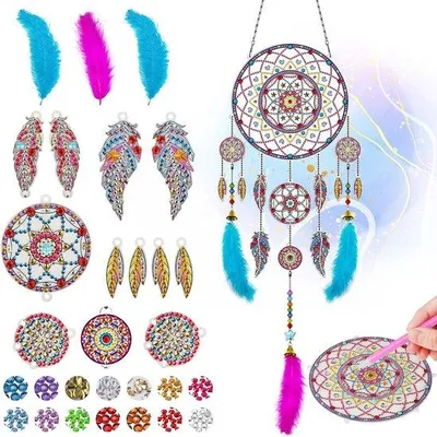 Image de Kit de diamants pour carillon éolien - Federkunst
