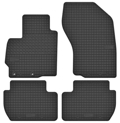 Image de Tapis de sol caoutchouc noir pour Peugeot 4007 2007-2012 4 pièces