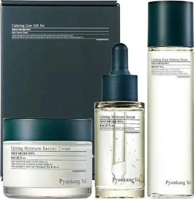 Produktbild von Pyunkang yul Calming Line Gift Set (Toner 150ml + Serum 30ml + Cream 50ml)