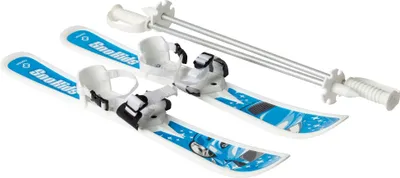 Produktbild von Hamax Ski - Sno Kids, Kinderskier mit Skistöcken, blau