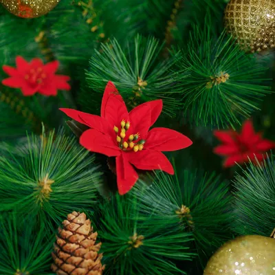 Productafbeelding van Kerstdecoratie - kerstster - 50 cm, AI-gegenereerde afbeelding