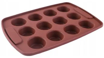 Produktbild von Karl Hausmann Silikon-Muffinblech für 12 Muffins 29 cm