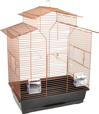 Produktbild von FLAMINGO Vogelkäfig Numfor 1 Kupfer 51x30x60 cm