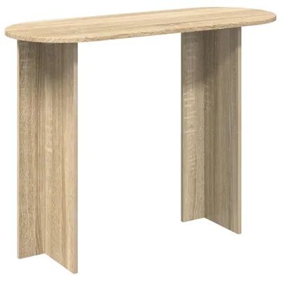 Obrázok produktu pre vidaXL Konzolový stolík z dubového dreva Sonoma 100 x 39,5 x 75 cm z drevotriesky