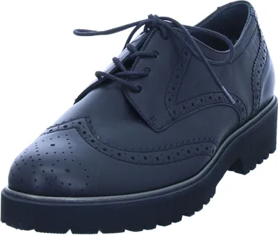 Produktbild von Semler Damen Schnürschuhe Elena 18545-4.5, 18545-5, 18545-5.5, 18545-6, 18545-6.5, 18545-7, 18545-7.5, 18545-8, 18545-8.5, 18545-9 SEM-E8107012 schwarz 5.5