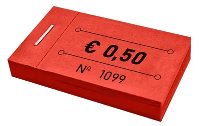 Image de Carnet de tickets 0,50 € CombiCraft  -250 tickets