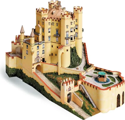 Produktbild von Schreiber-Bogen Kartonmodellbau Schloss Hohenschwangau N