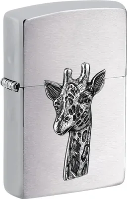 Produktbild von Zippo Feuerzeug El Giraffe 2007438 - Exklusives Benzinmodell mit lebenslangem Serviceversprechen