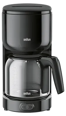 Produktbild von BRAUN Kaffeeautomat KF 3120 BK schwarz