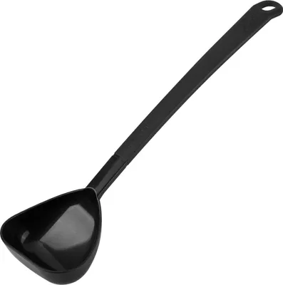 Produktbild von Stanley Rogers Soßenlöffel 30 cm, Küchenhelfer mit formschönen Design aus Kunststoff, Löffel für beschichtete Töpfe und Pfannen (Farbe: Schwarz)