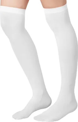 Produktbild von Overknee-Strümpfe weiß - weiß