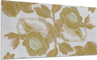 Produktbild von Blumenmuster Auf Dem Hintergrund – Selbstklebende Fliesen – Wandverkleidung – Wandpaneel – PVC Fliesen – Vinylflisen – PCV Flisen – Selbstklebend – Wanddeko – 120 x 60 cm