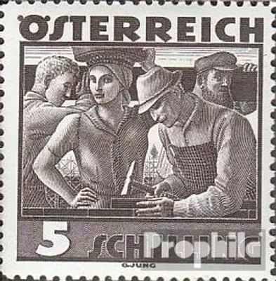 Produktbild von Briefmarken Österreich 1934 Mi 587 postfrisch Volkstrachten