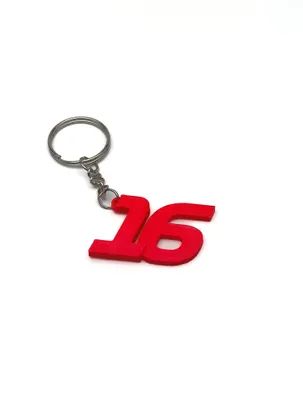 Zdjęcie produktu dla Breloczek do kluczy dla kierowcy Charles Leclerc 16 F1 Formuła 1