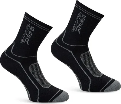 Produktbild von Regatta Waterproof Lange Socken Schwarz EU 36-38 Herren,Damen Schwarz EU 36-38