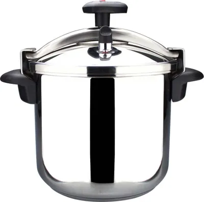 Produktbild von Magefesa Star, 8 l, Keramik, Gas, Halogen, Induktion, Versiegelte Platte, Schwarz, Edelstahl, Edelstahl, 1 Stück(e)