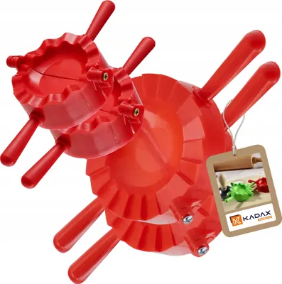 Obrázok produktu pre Forma na knedle KADAX "Locana", formy na knedle, červená, 4 kusy