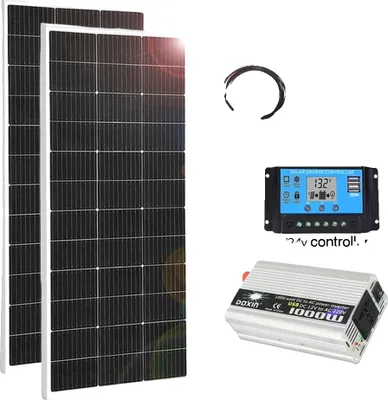 Produktbild von Solarmodul, langlebiger Aluminiumrahmen, hohe Effizienz, 320w 12v 220v 1000w