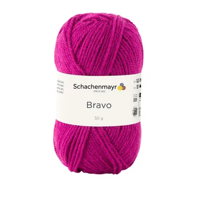 Immagine prodotto di Schachenmayr Bravo, filati per maglieria a mano da 50 g di colore lampone