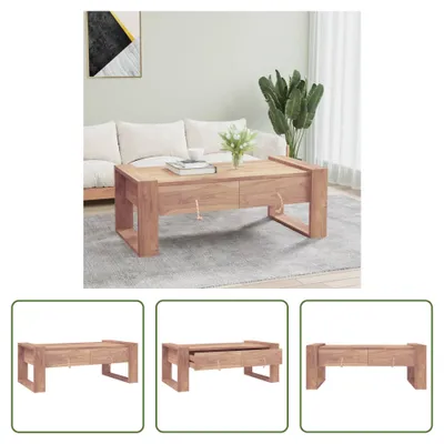 Produktbild von The Living Store Couchtisch 110×60×40 cm Teak Massivholz