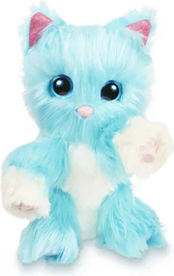 Immagine prodotto di Gioco da bagno per gatti blu - Con giocattolo a sorpresa nascosto - Morbido giocattolo cigolante per un bagno interattivo e divertente