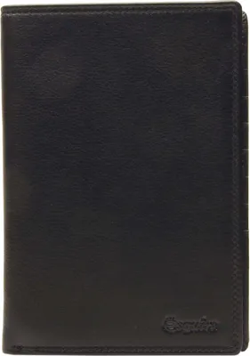 Immagine prodotto di Esquire Pelle caso di identificazione Duo 59 Brieftasche Black nero