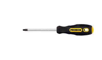 Produktbild von Proxxon FLEX-DOT-Schraubendreher Tamper TTX 15x100, 2-K Gummi Griff, Fingermulde