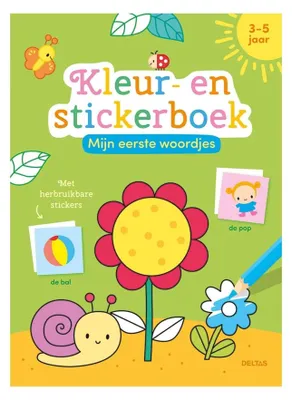 Immagine prodotto di Deltas: Mein erstes Wort-Farb- und Aufkleberbuch