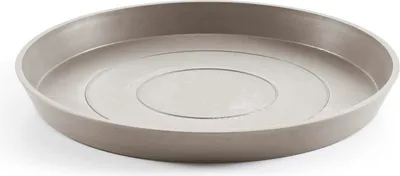Produktbild von Ecopots Saucer Round, Pflanzenwagen, Kunststoff, Graubraun, Drinnen, 445 mm, 445 mm