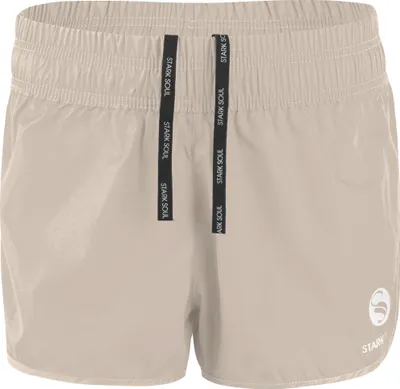 Produktbild von Stark Soul® Damen Sport Shorts, kurze Sporthose XL Beige