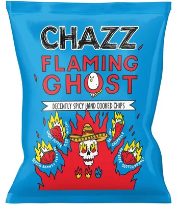 Produktbild von CHAZZ Kettle Chips Flaming Ghost 50g