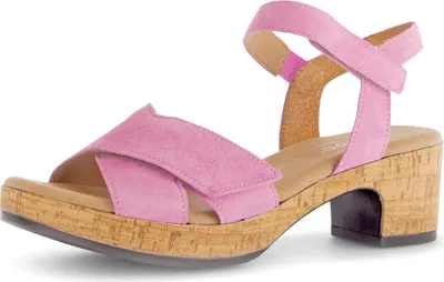 Produktbild von Gabor Shoes Riemchensandale - Pink Leder : 39 : Normal Größe: 39 Weite: Normal
