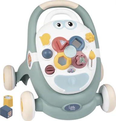 Zdjęcie produktu dla SMOBY Little Chodzik 3w1 Pchacz Interaktywny Wózek